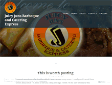Tablet Screenshot of juicyjuns.com